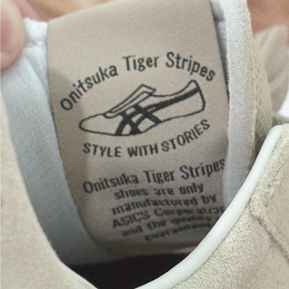 NEW Onitsuka Tiger, Style Tokuten, Color Wood Crepe/White, Men’s Size US 10.0, - Picture 7 of 12